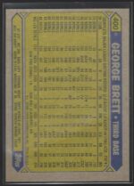 #400 George Brett 1987 Topps - Image 2