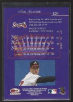 #429 Tom Glavine 1997 Donruss King of the Hill - Image 2