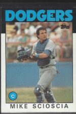 #468 Mike Scioscia 1986 Topps
