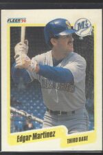 #520 Edgar Martinez 1990 Fleer