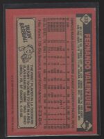 #630 Fernando Valenzuela 1986 Topps - Image 2