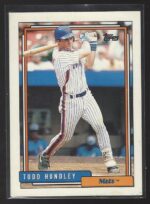 #673 Todd Hundley 1992 Topps