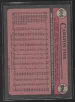 #695 Carlton Fisk 1989 Topps - Image 2