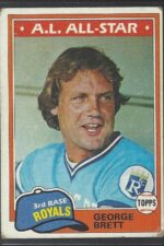 #700 George Brett 1981 Topps VG