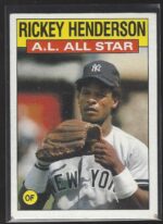 #716 Rickey Henderson All Star 1984 Topps