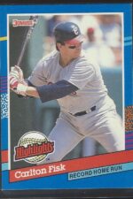 BC-6 Carlton Fisk Record Home Run 1991 Donruss