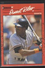 #131 Ernest Riler 1990 Donruss
