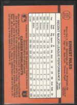 #131 Ernest Riler 1990 Donruss - Image 2