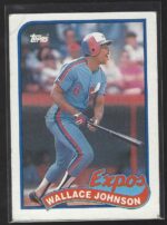 #138 Wallace Johnson 1989 Topps