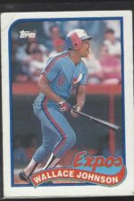 #138 Wallace Johnson 1989 Topps