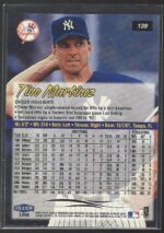 #139 Tino Martinez Fleer Ultra - Image 2