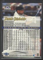 #145 Dante Bichette Fleer Ultra - Image 2