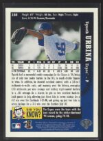 #166 Ugueth Urbina 1997 Upper Deck - Image 2