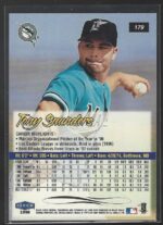 #179 Tony Saunders Fleer Ultra - Image 2
