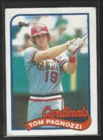 #208 Tom Pagnozzi 1989 Topps