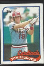 #208 Tom Pagnozzi 1989 Topps