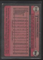 #208 Tom Pagnozzi 1989 Topps - Image 2