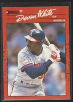 #226 Devon White 1990 Donruss