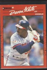 #226 Devon White 1990 Donruss