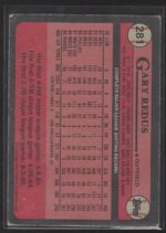 #281 Gary Redus 1989 Topps - Image 2
