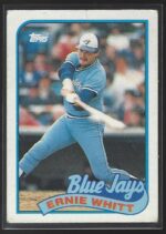 #289 Ernie Whitt 1989 Topps