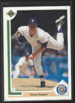 #338 Steve Searcy 1991 Upper Deck