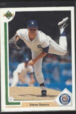 #338 Steve Searcy 1991 Upper Deck