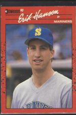 #345 Erik Hanson 1990 Donruss