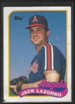 #362 Jack Lazorko 1989 Topps