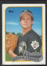 #423 Brian Fisher 1989 Topps