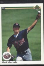 #436 Mark Guthrie 1990 Upper Deck