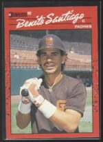 #465 Benito Santiago 1990 Donruss