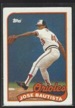 #469 Jose Bautista 1989 Topps
