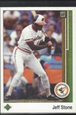 #486 Jeff Stone 1990 Upper Deck