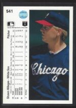 #541 Shawn Hillegas 1990 Upper Deck - Image 2