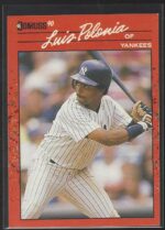 #547 Luis Polonia 1990 Donruss