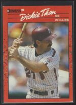 #549 Dickie Thon 1990 Donruss
