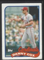 #562 Danny Cox 1989 Topps