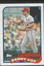 #562 Danny Cox 1989 Topps