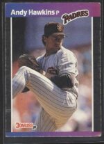 #583 Andy Hawkins 1989 Donruss