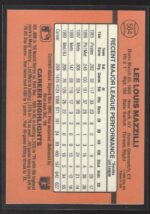 #584 Lee Mazzilli 1990 Donruss - Image 2