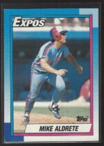 #589 Mike Aldrete 1990 Topps
