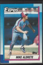 #589 Mike Aldrete 1990 Topps