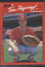 #591 Tom Pagnozzi 1990 Donruss