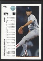#652 Mike Boddicker 1990 Upper Deck - Image 2