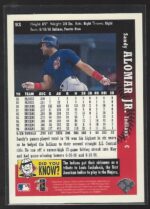 # 93 Sandy Alomar Jr. 1997 Upper Deck - Image 2