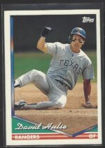 #498 David Hulse 1994 Topps